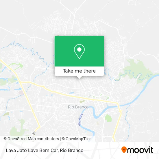 Lava Jato Lave Bem Car map