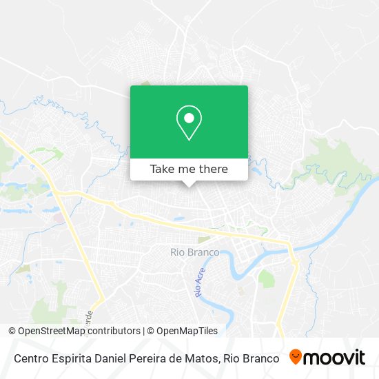 Centro Espirita Daniel Pereira de Matos map