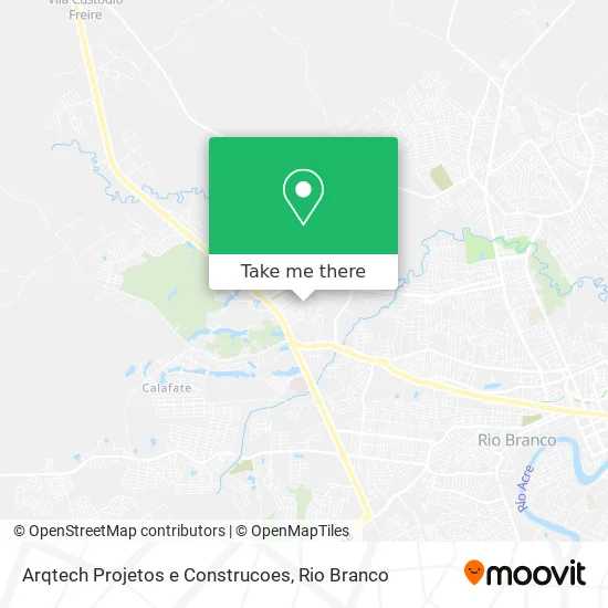 Arqtech Projetos e Construcoes map