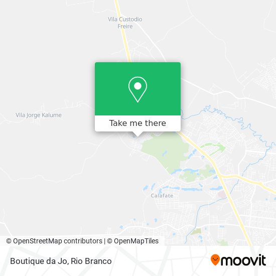 Mapa Boutique da Jo