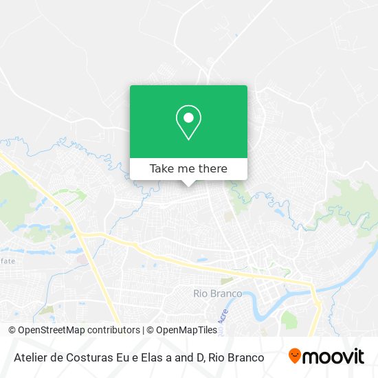 Atelier de Costuras Eu e Elas a and D map