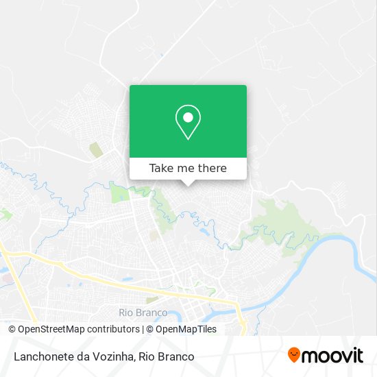 Lanchonete da Vozinha map