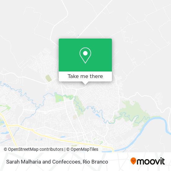Mapa Sarah Malharia and Confeccoes