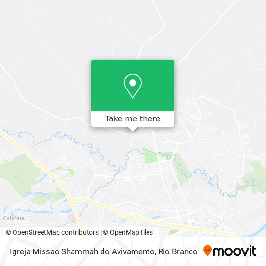 Igreja Missao Shammah do Avivamento map