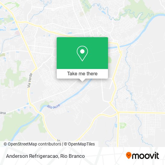 Mapa Anderson Refrigeracao