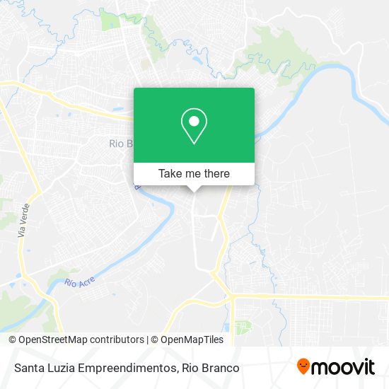 Santa Luzia Empreendimentos map