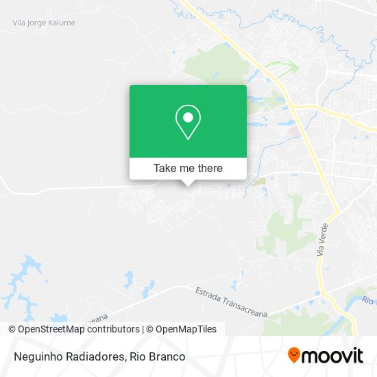 Neguinho Radiadores map