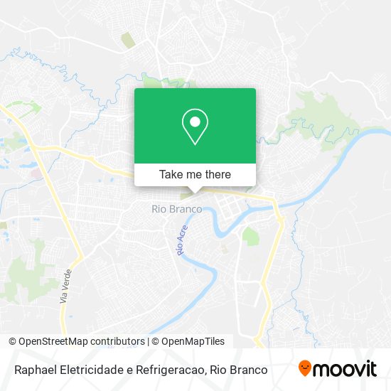 Mapa Raphael Eletricidade e Refrigeracao