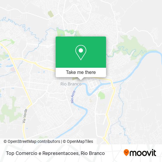 Top Comercio e Representacoes map