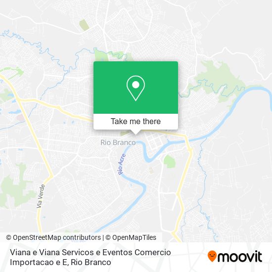 Mapa Viana e Viana Servicos e Eventos Comercio Importacao e E