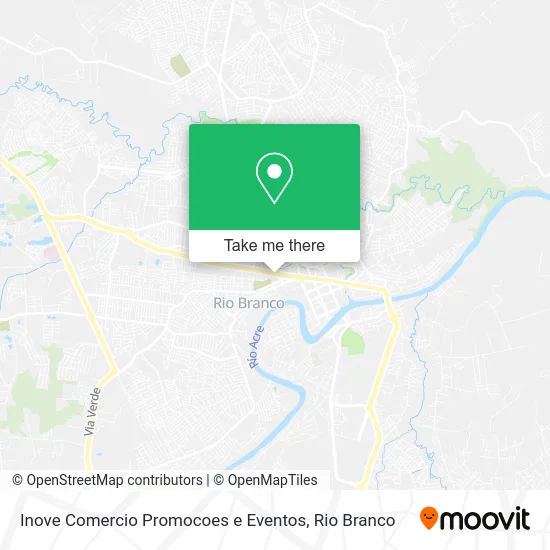 Inove Comercio Promocoes e Eventos map