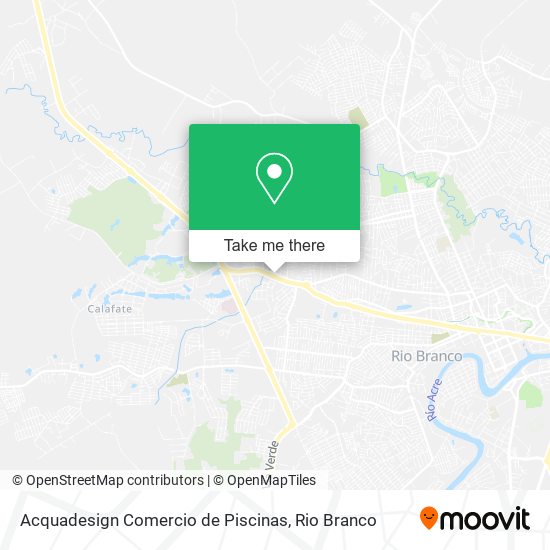 Acquadesign Comercio de Piscinas map