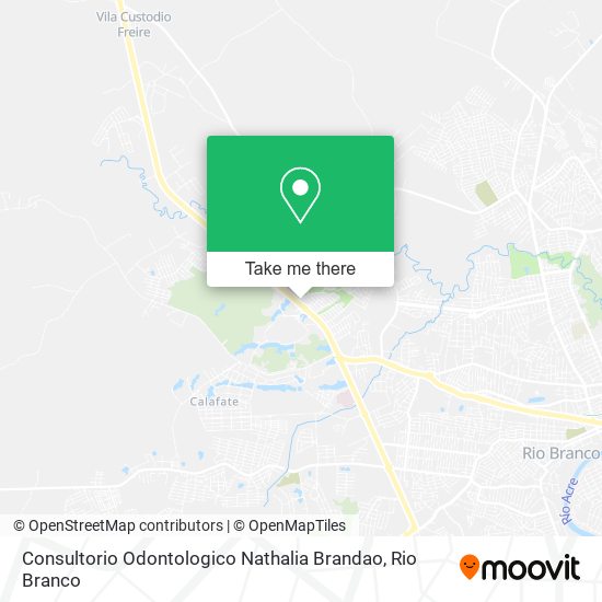 Mapa Consultorio Odontologico Nathalia Brandao