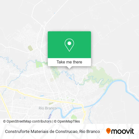 Construforte Materiais de Construcao map