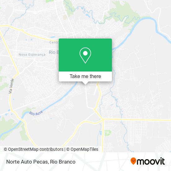 Norte Auto Pecas map
