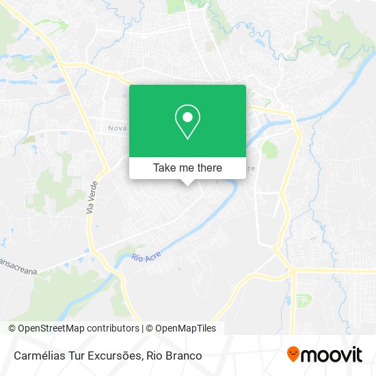 Carmélias Tur Excursões map