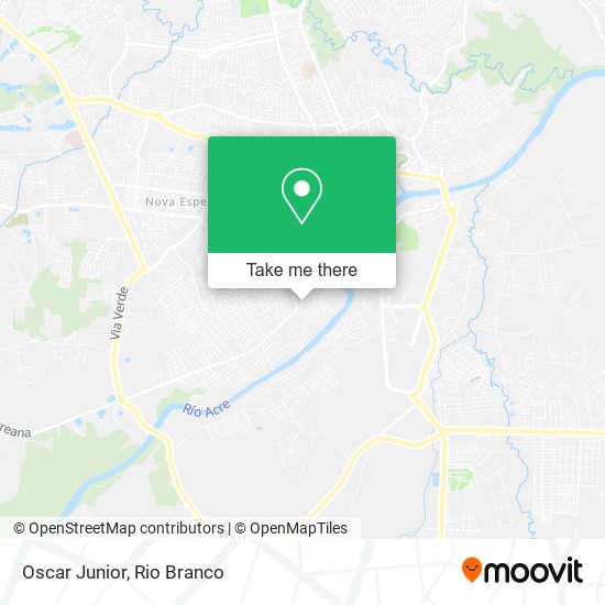 Oscar Junior map