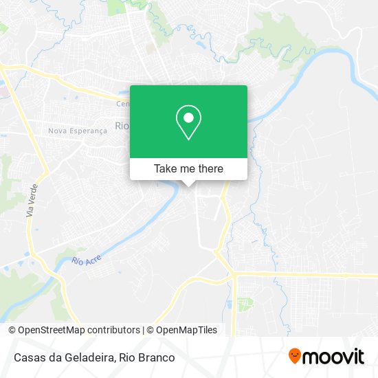 Casas da Geladeira map