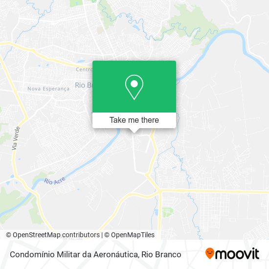 Condomínio Militar da Aeronáutica map