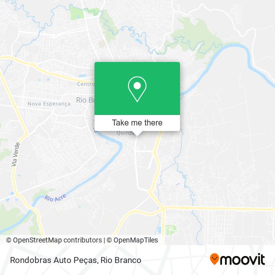 Rondobras Auto Peças map