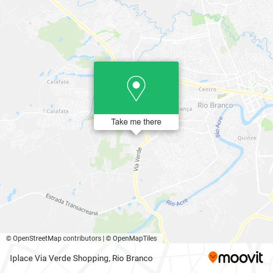 Iplace Via Verde Shopping map