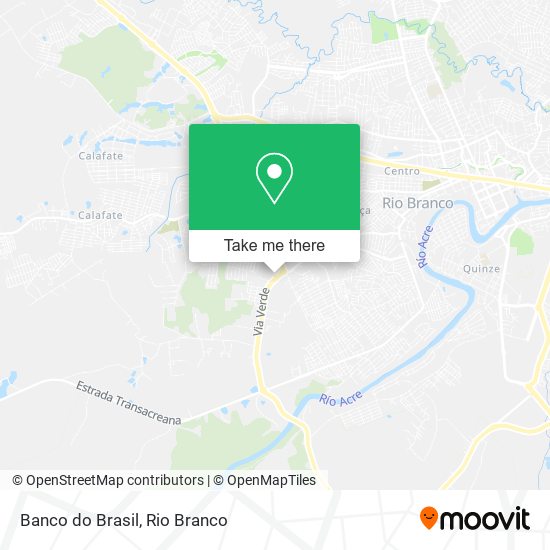 Banco do Brasil map