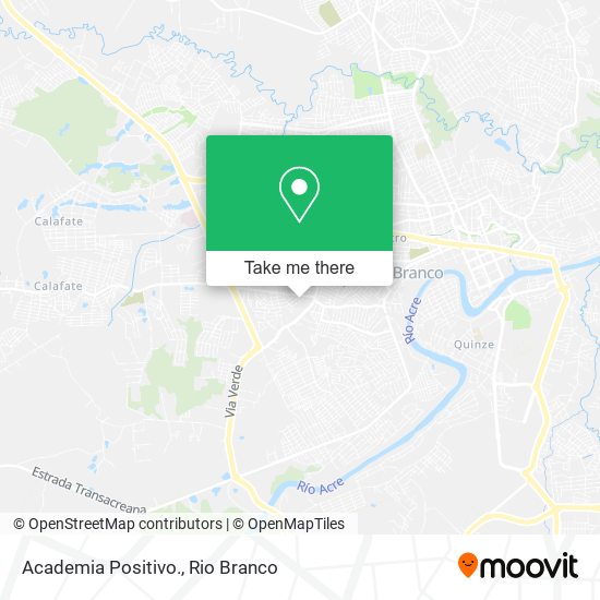 Mapa Academia Positivo.