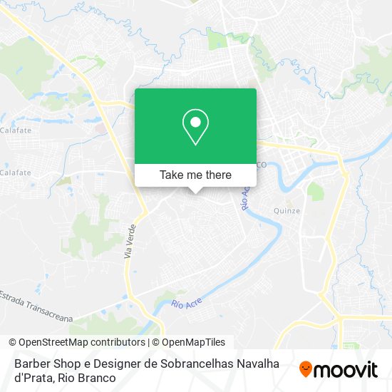 Barber Shop e Designer de Sobrancelhas Navalha d'Prata map