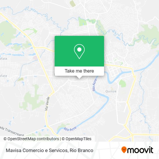 Mavisa Comercio e Servicos map