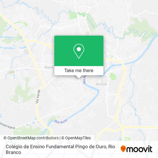 Colégio de Ensino Fundamental Pingo de Ouro map