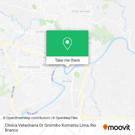 Clinica Veterinaria Dr Gromiko Komatsu Lima map