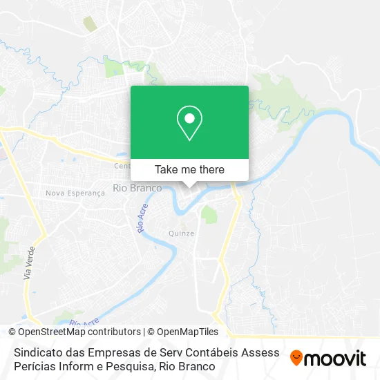 Mapa Sindicato das Empresas de Serv Contábeis Assess Perícias Inform e Pesquisa