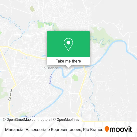 Manancial Assessoria e Representacoes map