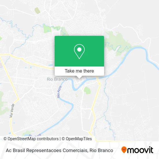 Ac Brasil Representacoes Comerciais map