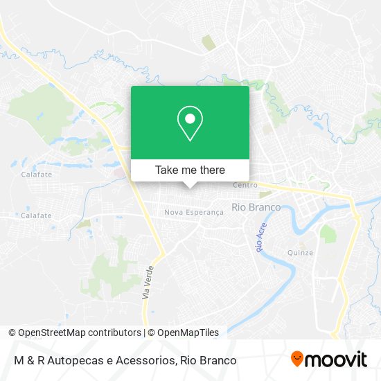 M & R Autopecas e Acessorios map