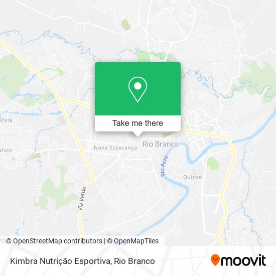 Kimbra Nutrição Esportiva map