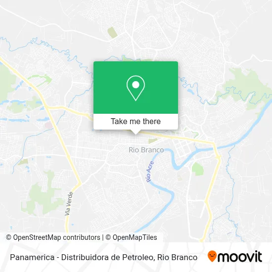 Panamerica - Distribuidora de Petroleo map