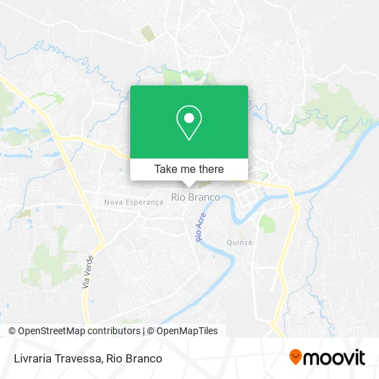 Livraria Travessa map