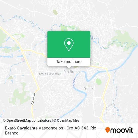 Exaro Cavalcante Vasconcelos - Cro-AC 343 map