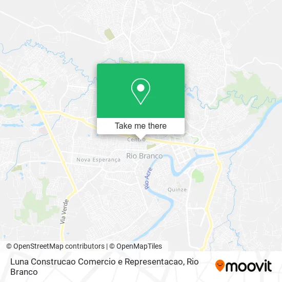 Luna Construcao Comercio e Representacao map