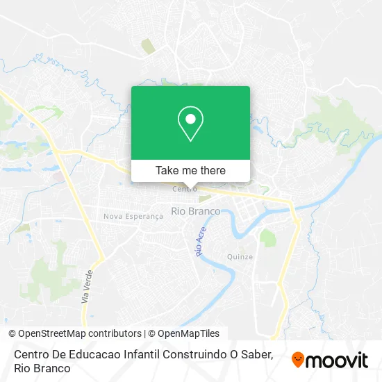 Centro De Educacao Infantil Construindo O Saber map
