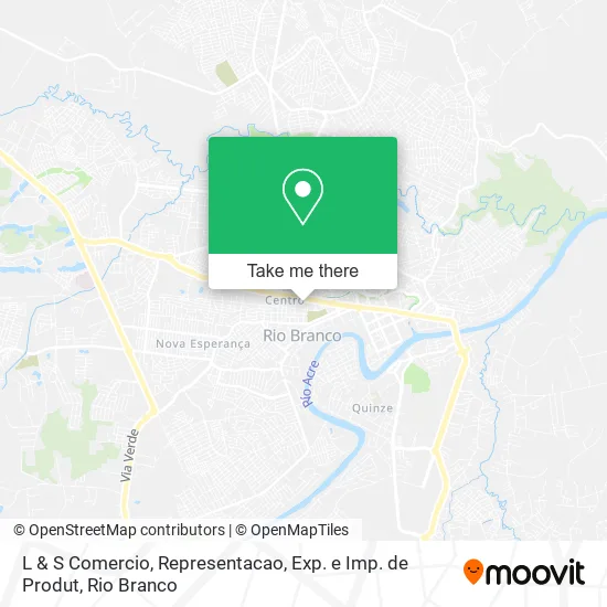 L & S Comercio, Representacao, Exp. e Imp. de Produt map