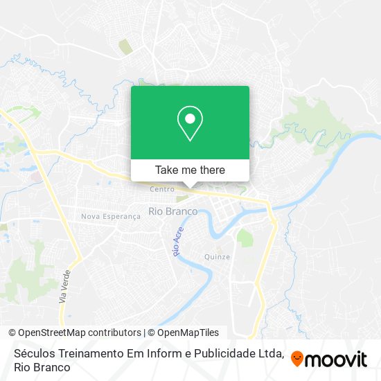 Mapa Séculos Treinamento Em Inform e Publicidade Ltda