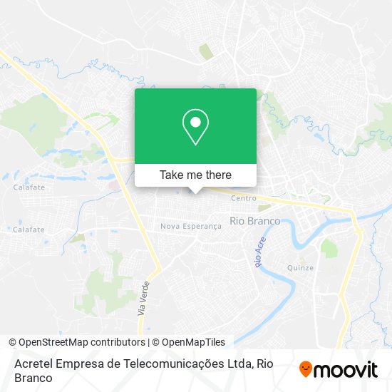 Acretel Empresa de Telecomunicações Ltda map
