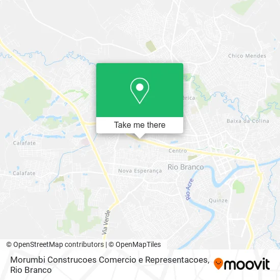 Morumbi Construcoes Comercio e Representacoes map