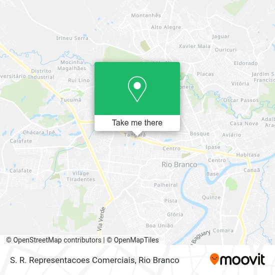 S. R. Representacoes Comerciais map