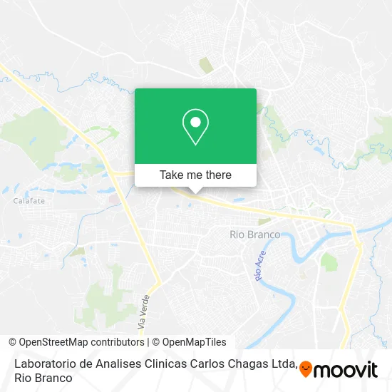 Laboratorio de Analises Clinicas Carlos Chagas Ltda map