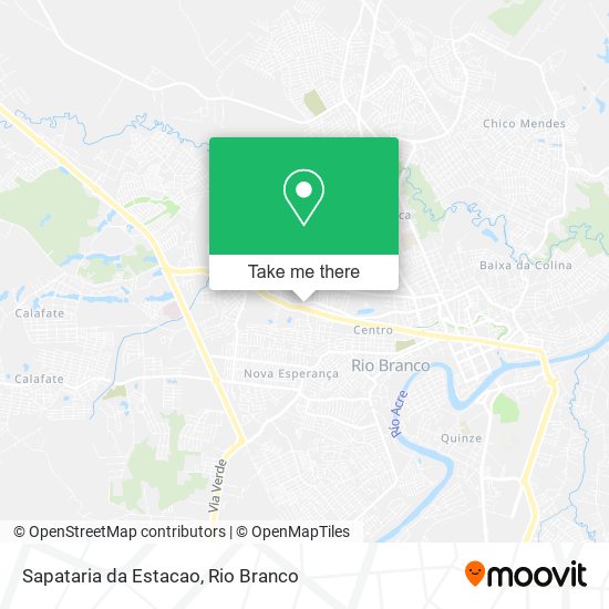 Sapataria da Estacao map