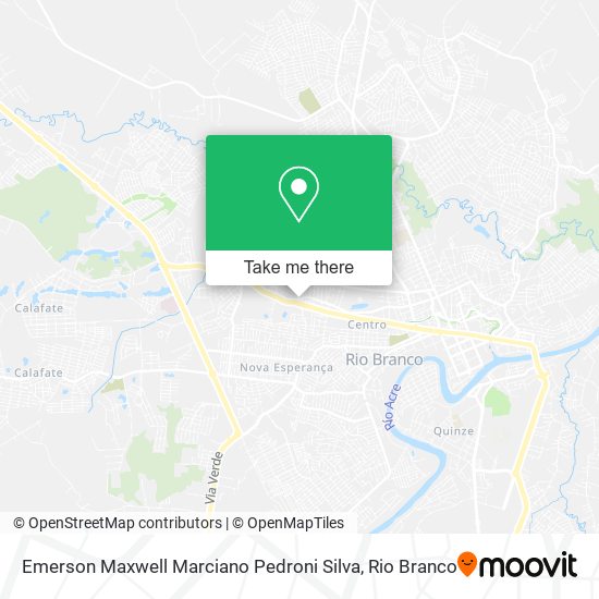Emerson Maxwell Marciano Pedroni Silva map