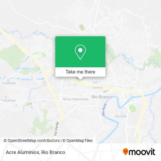 Acre Alumínios map